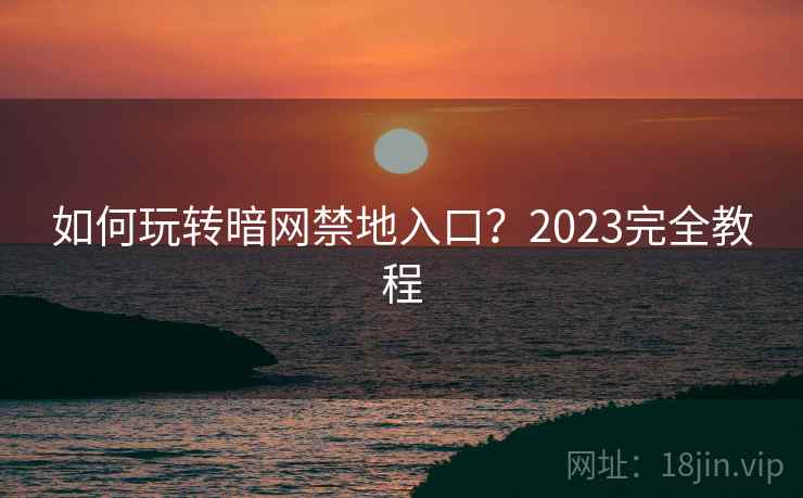 如何玩转暗网禁地入口？2023完全教程