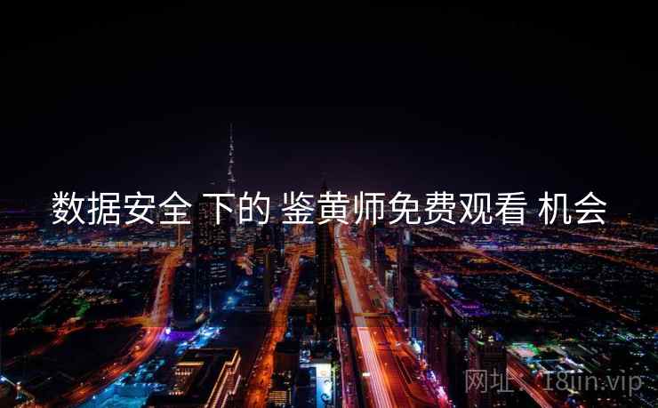 数据安全 下的 鉴黄师免费观看 机会 数据安全 下的 鉴黄师免费观看 机会
