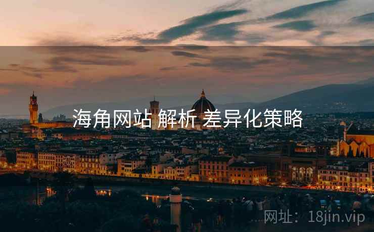 海角网站 解析 差异化策略 海角网站 解析 差异化策略