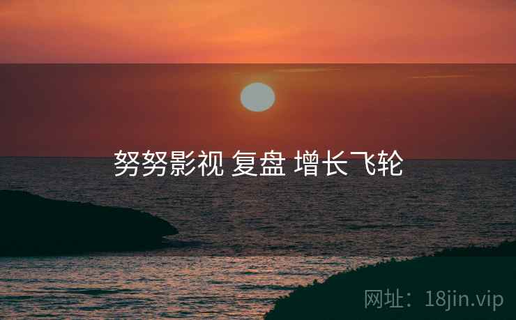 努努影视 复盘 增长飞轮 努努影视 复盘 增长飞轮