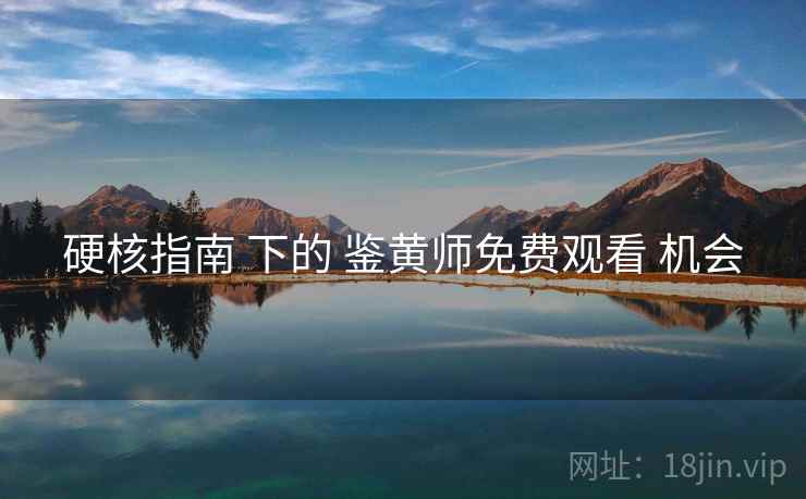 硬核指南 下的 鉴黄师免费观看 机会