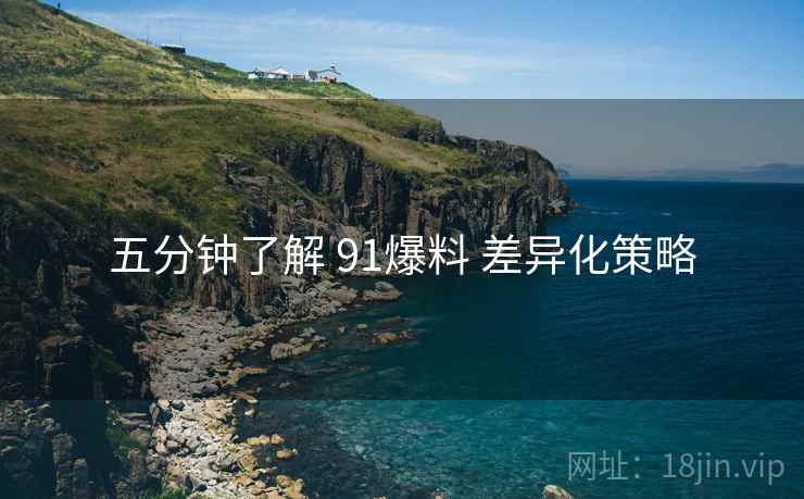 五分钟了解 91爆料 差异化策略